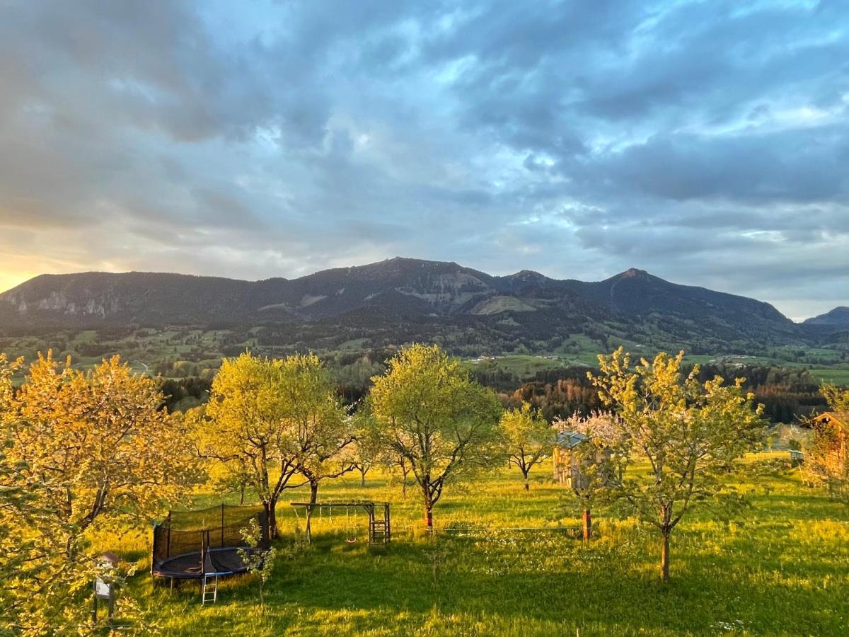 Ferienwohnung Hochriesblick Samerberg Buitenkant foto