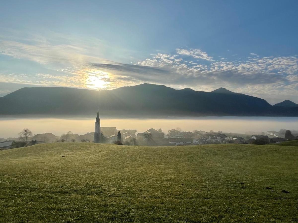 Ferienwohnung Hochriesblick Samerberg Buitenkant foto