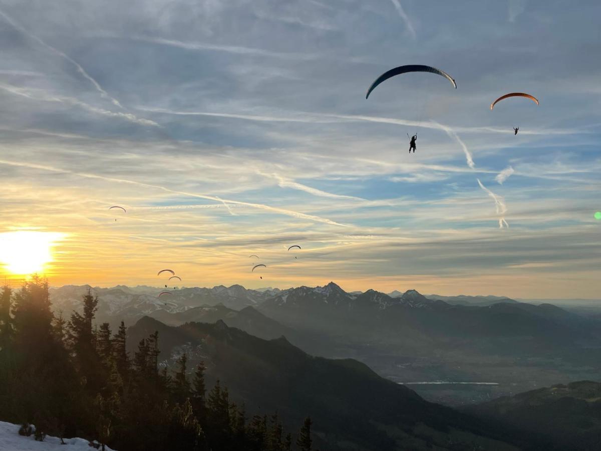 Ferienwohnung Hochriesblick Samerberg Buitenkant foto